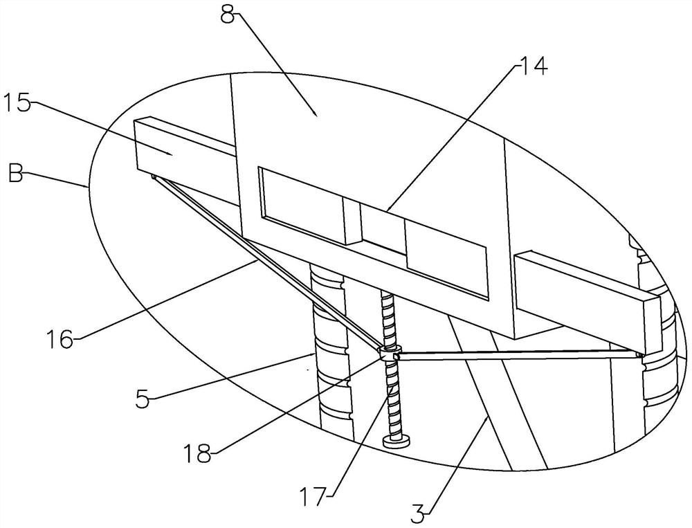 Concrete building surface defect repairing device and repairing method thereof