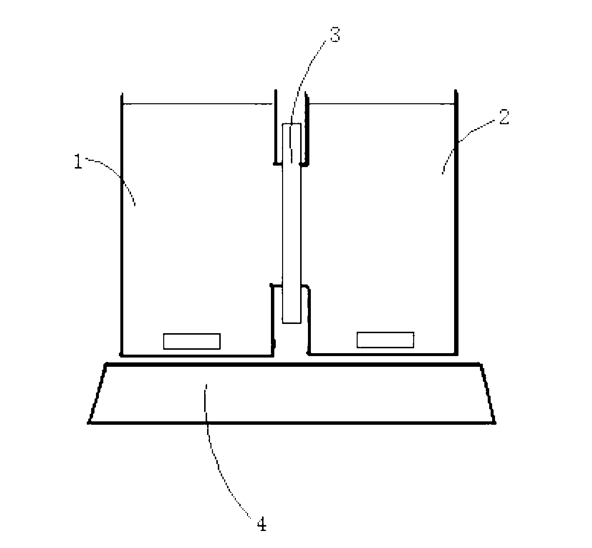 Method for separating beta-estradiol and oestrone based on nanometer channel modified by aptamer