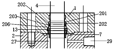 Temperature-controllable high-pressure environmental mechanical test box