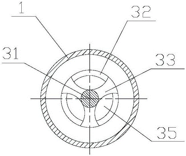 A spray device with a storage chamber