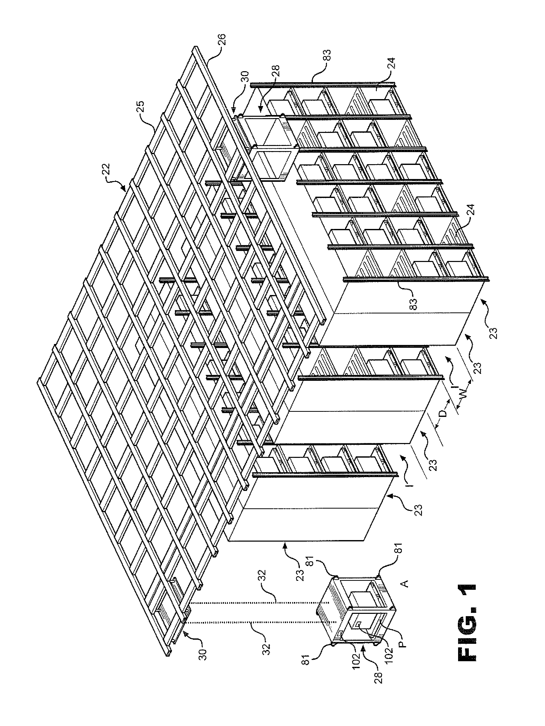 Material handling and storage/warehouse system