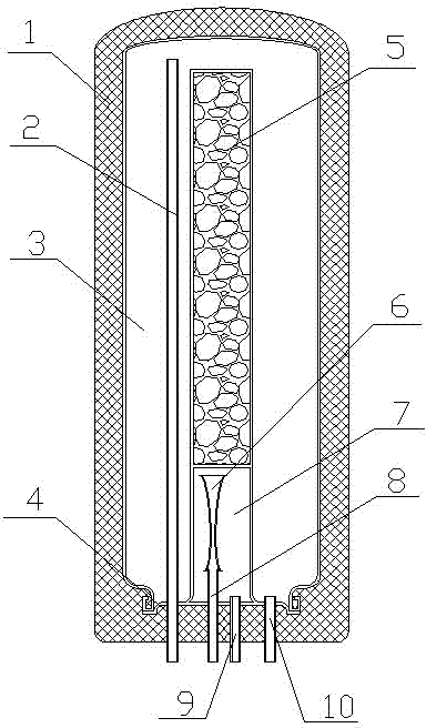 Heat storage water tank