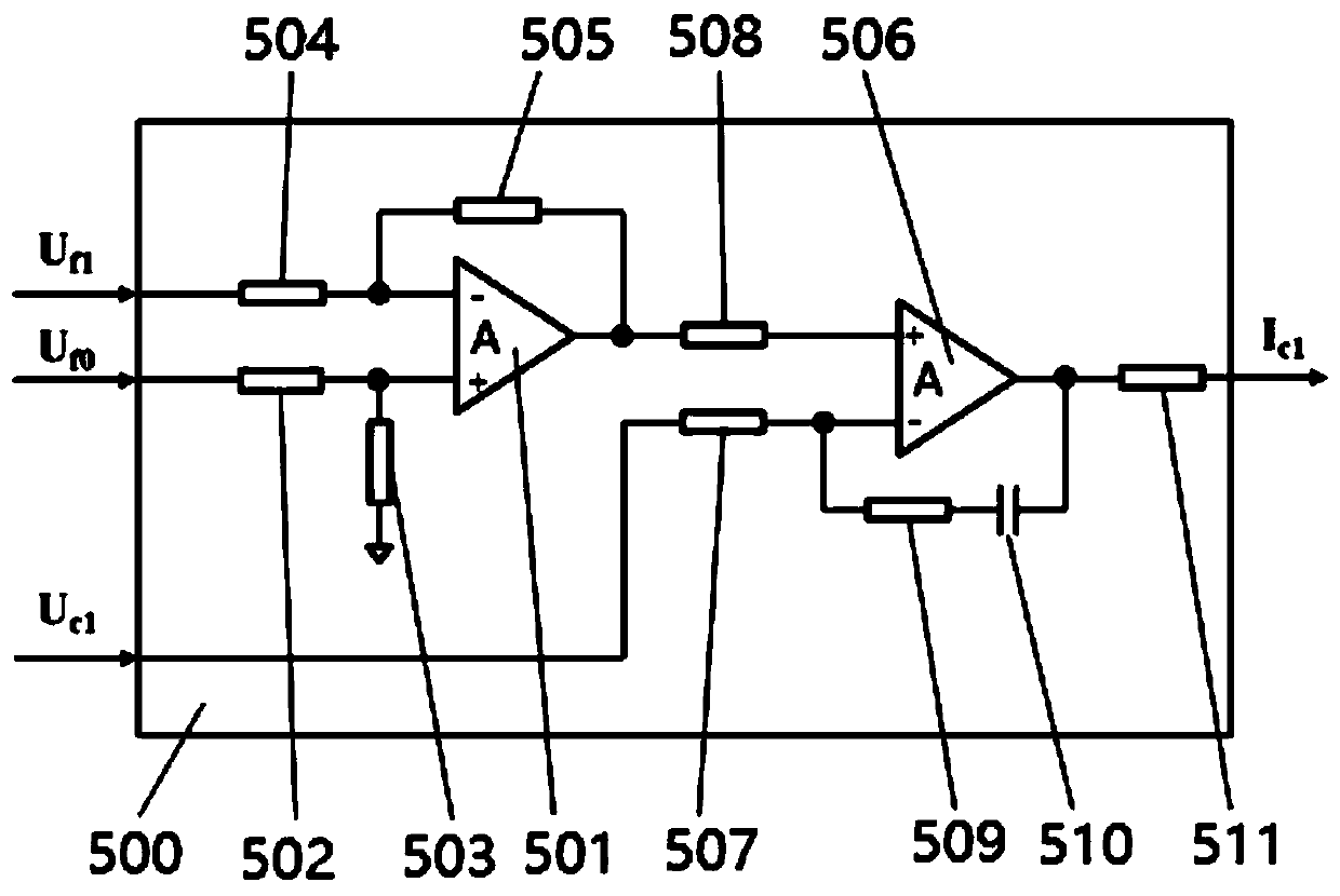 Voltage amplifier device for spatial low-energy plasma detector