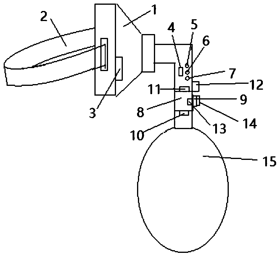 Automatic simple respirator for field emergency treatment