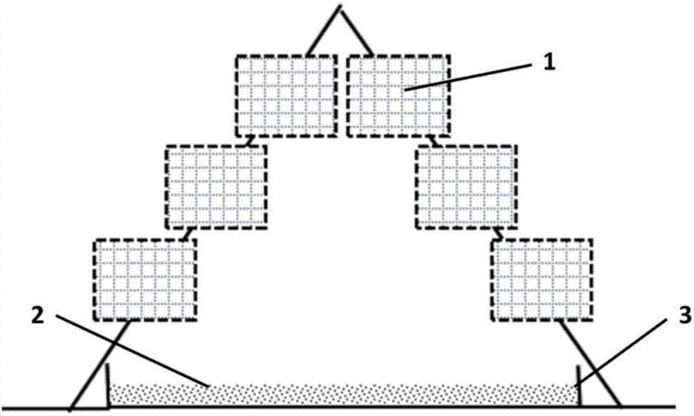 Biological method for expelling flies in cage-culture chicken house