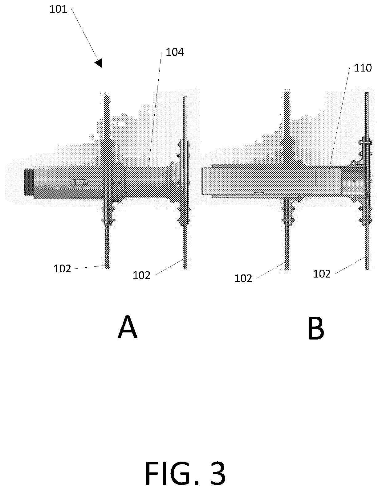 System and method for passive assay of holdup deposits in nuclear piping