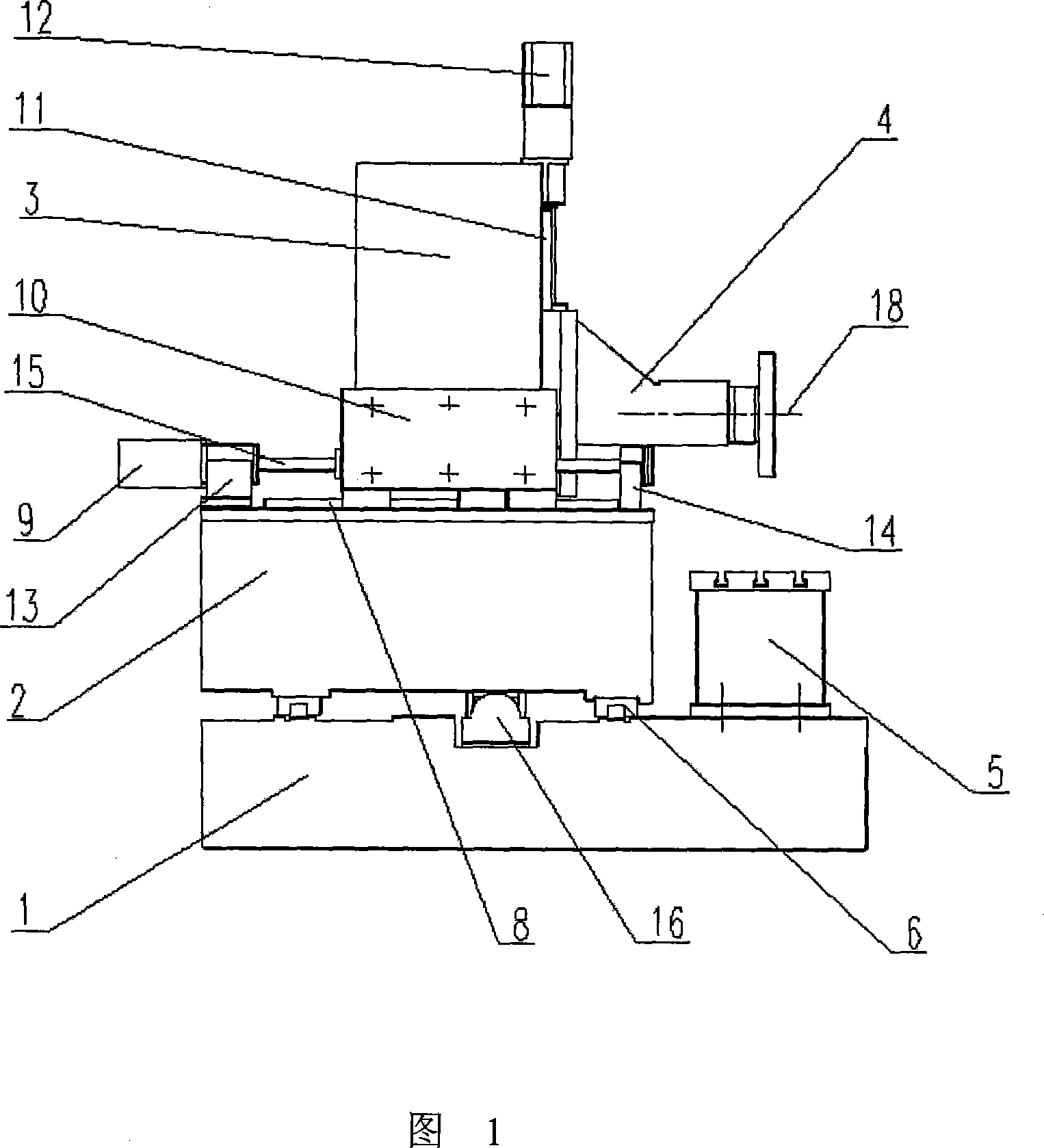 Column fully moving grinding machine