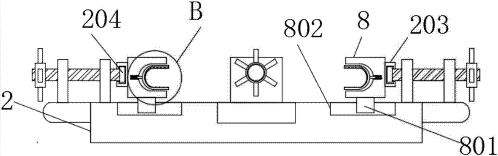 Efficient derusting device for automobile brake disc