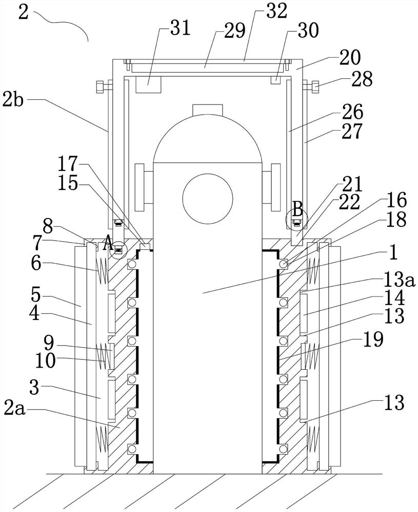 An anti-collision and anti-freeze outdoor fire hydrant with self-illumination function