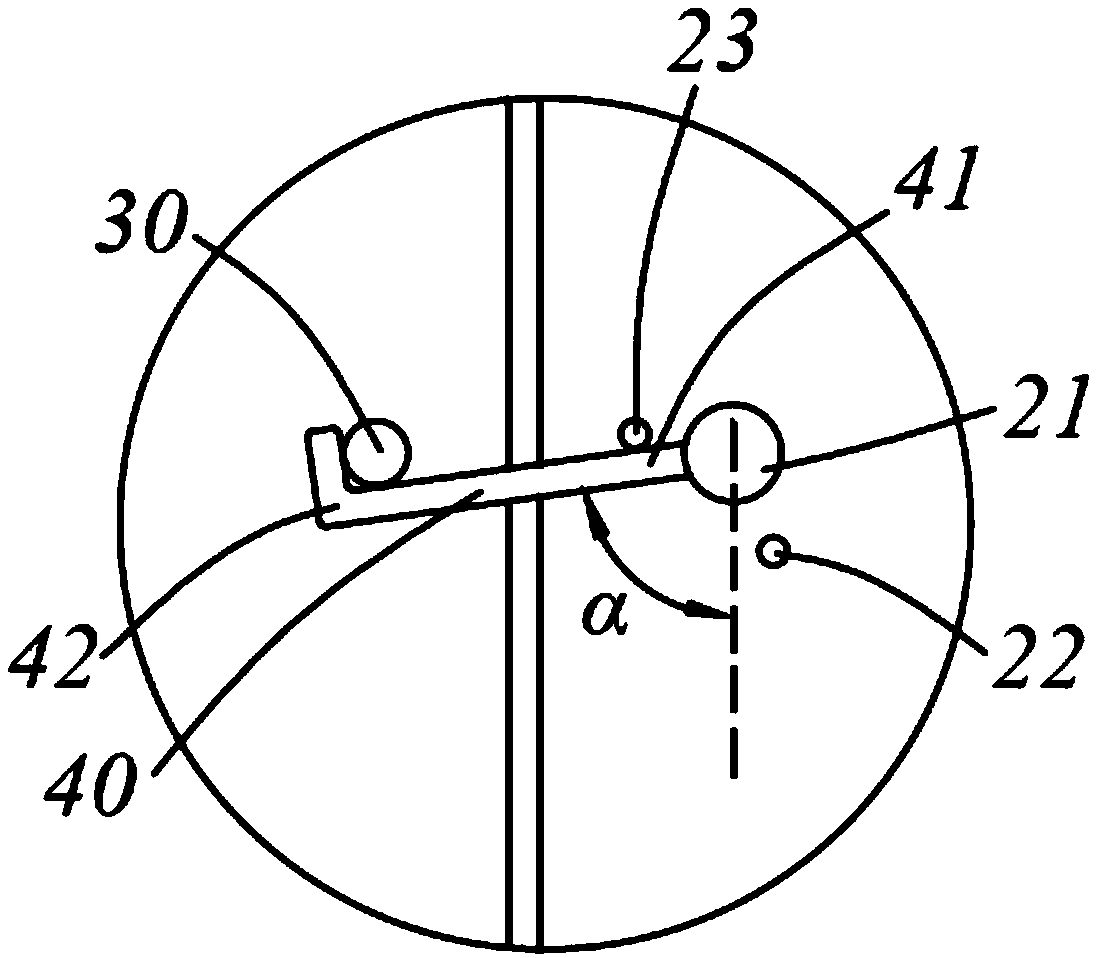 Door body locking device and refrigerator with same