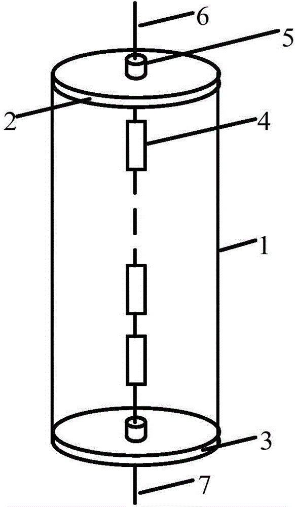 Stand-off ratio voltage coefficient detection method based on separable direct current voltage divider