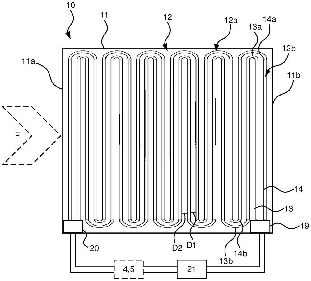 Battery device for ventilation system