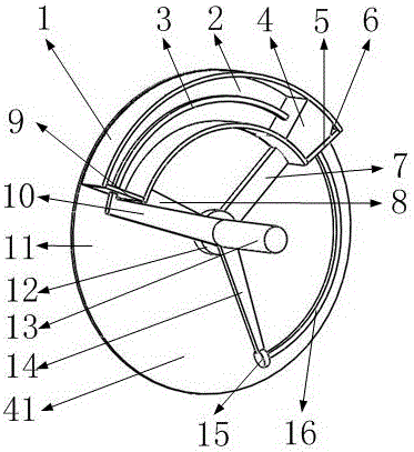 Road column provided with hook and having buffering function