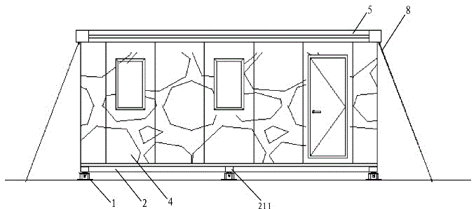 Modular integrated house