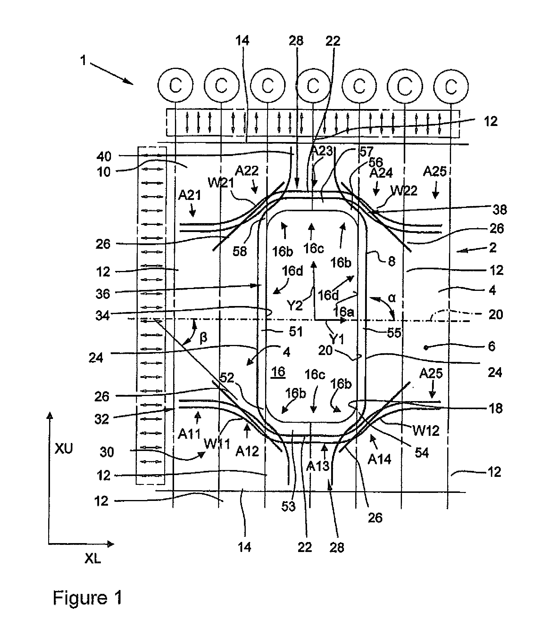 Method for manufacturing a fibre-composite component, fibre-composite component and fibre-composite fuselage component of an aircraft