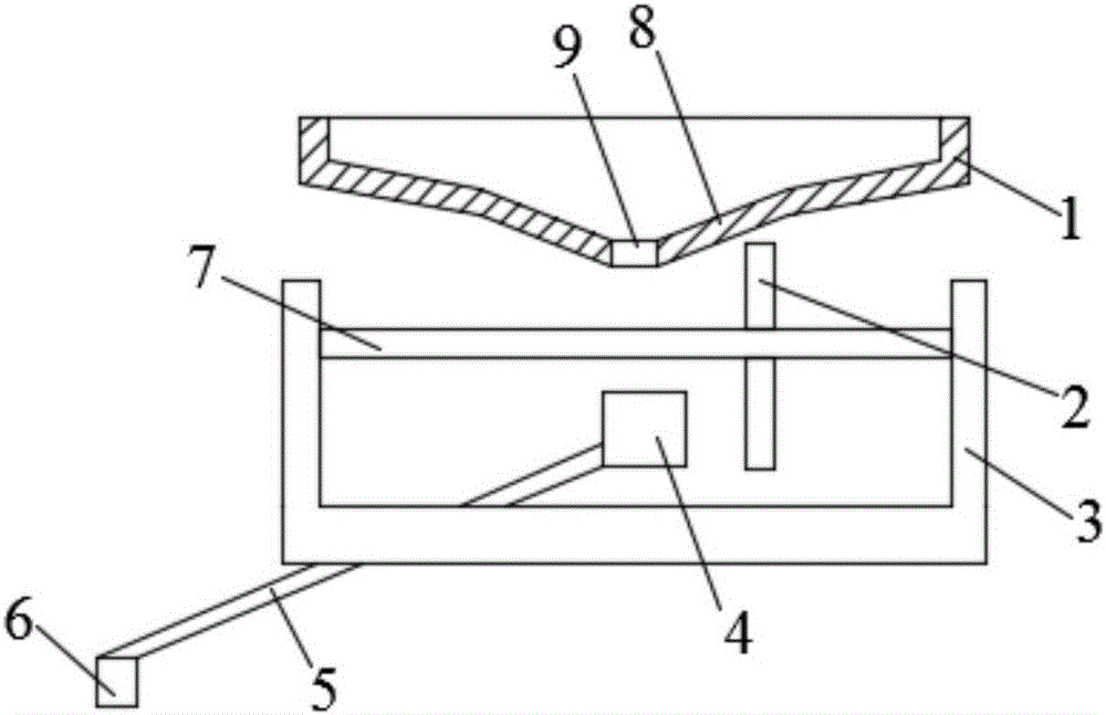 Nut feeding device