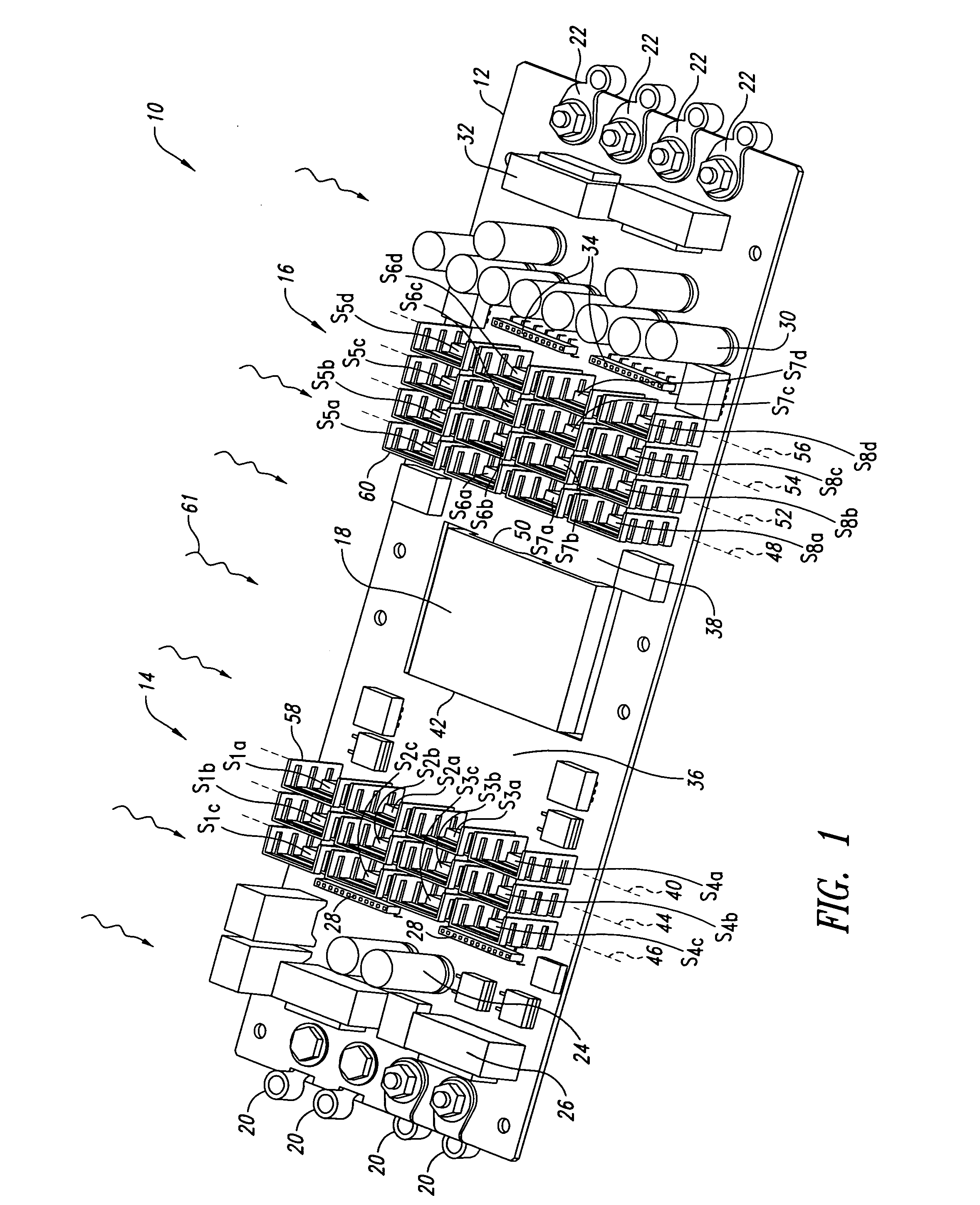 Power converter employing a planar transformer