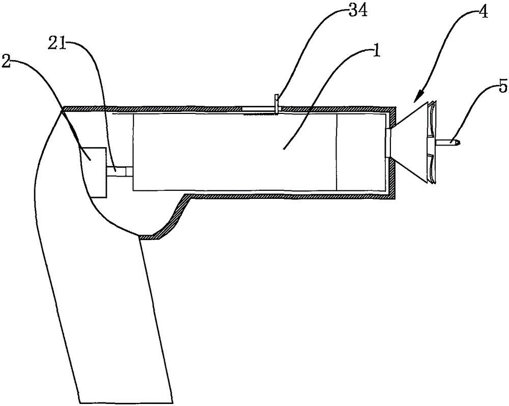 Dustproof electric drill