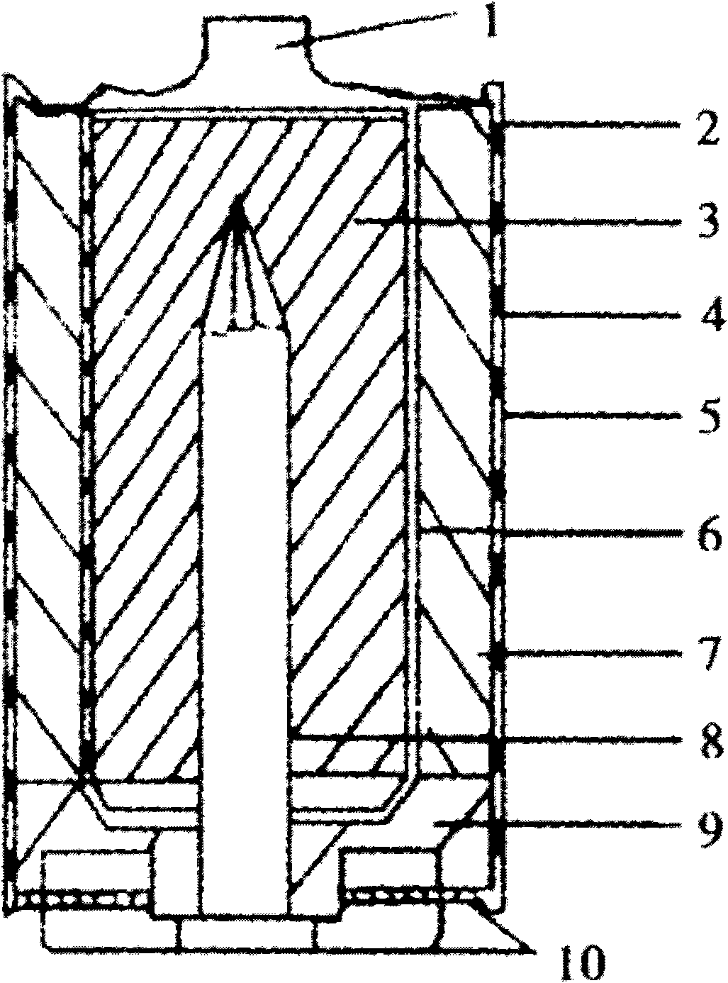 Aluminum super-iron alkaline battery