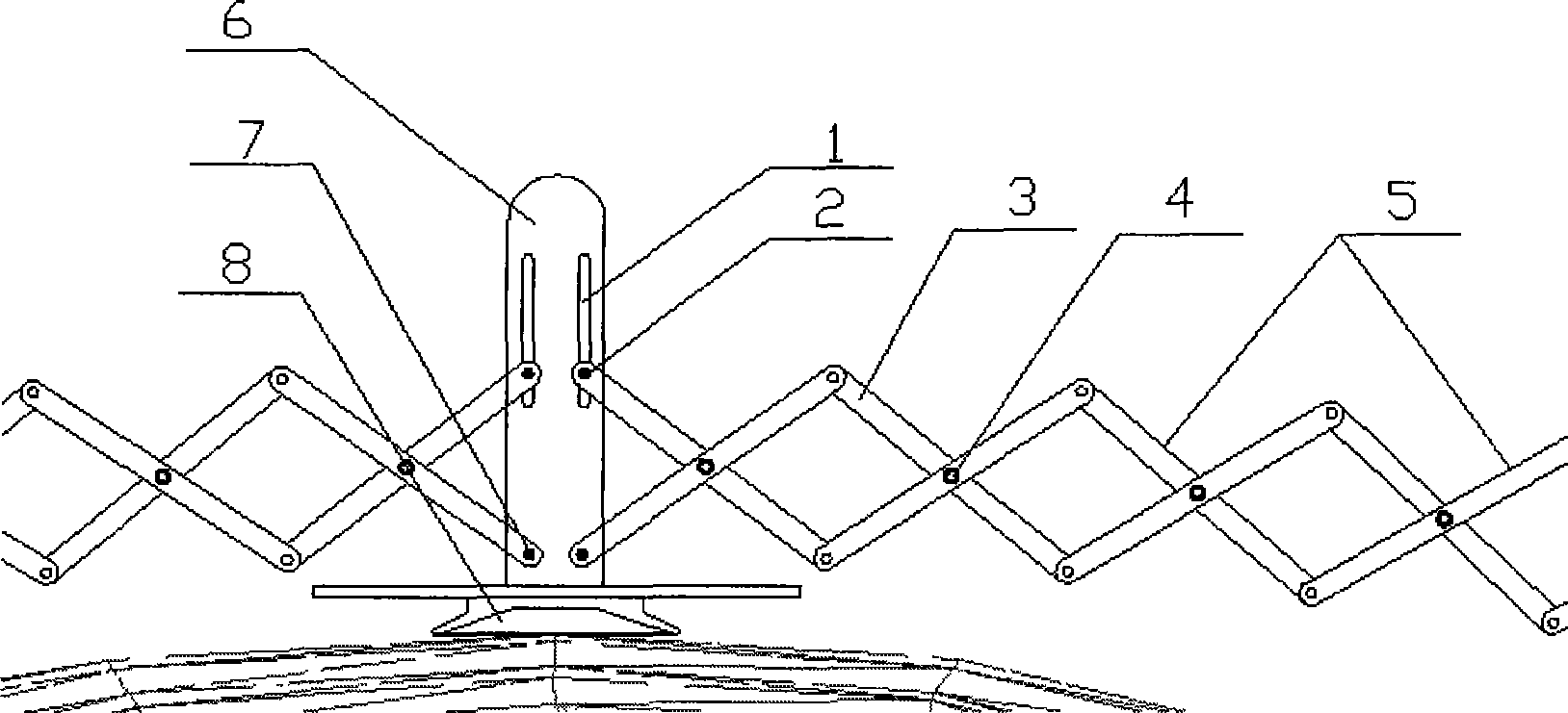 Full automatic vehicle sunshade device