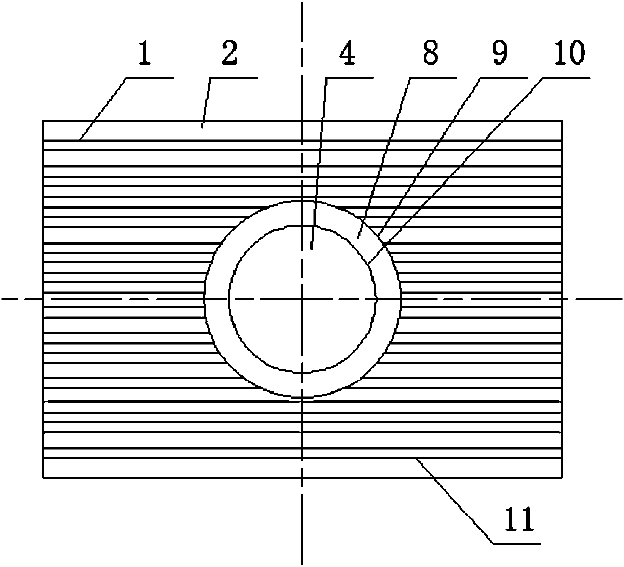 Novel sliding nut for sliding rail of automobile seat