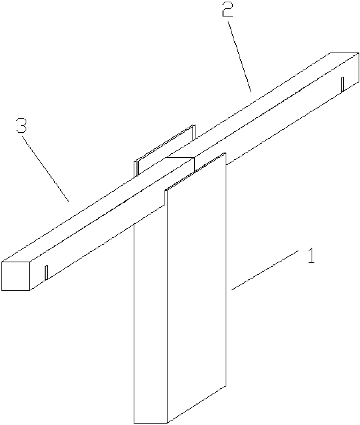 Connecting structure for paper pipes and paper frame using same