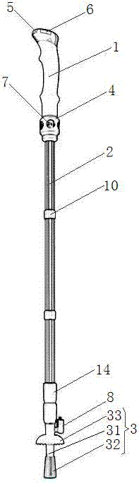 Electronic and intelligent walking stick