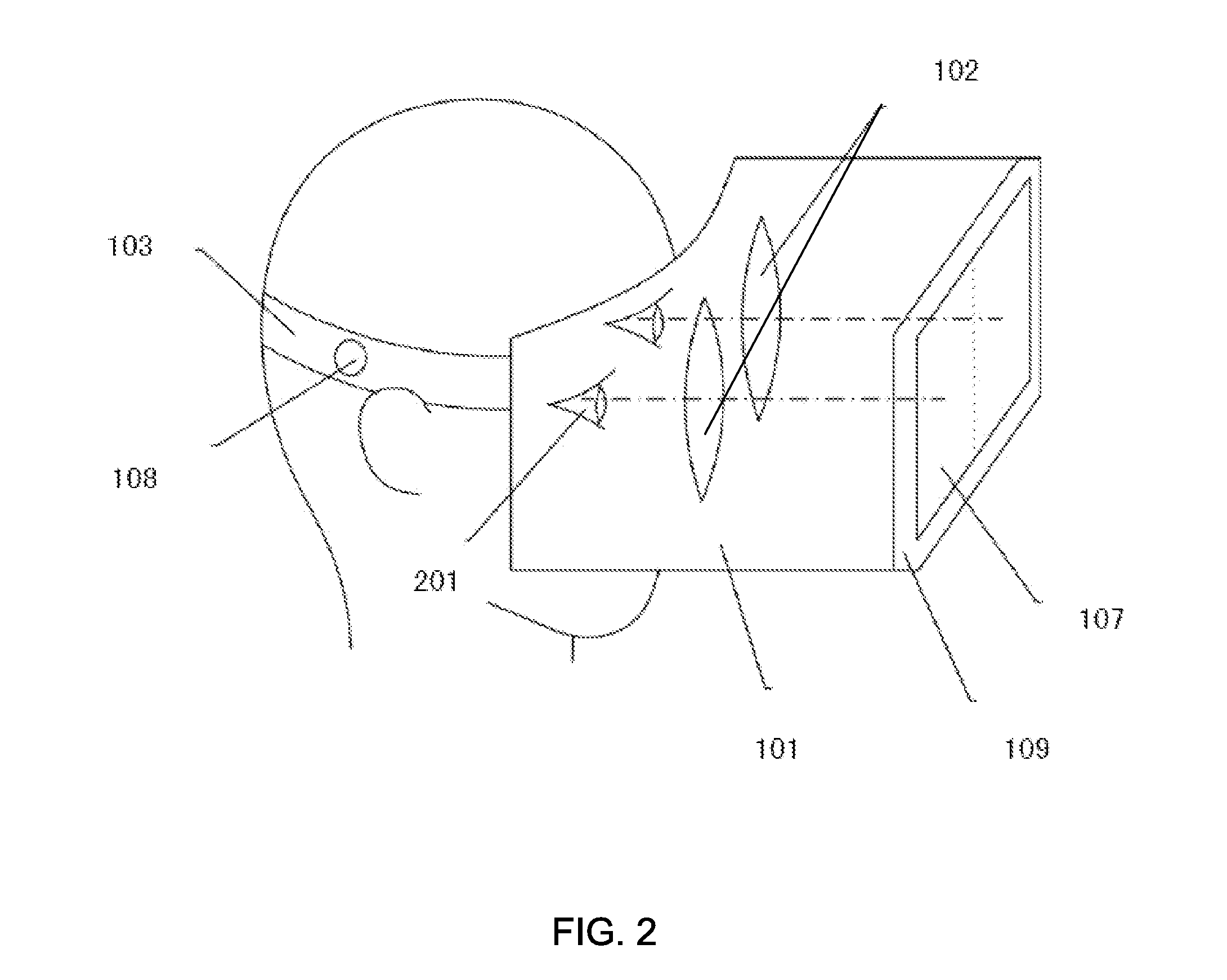 Head-mounted stereoscopic display