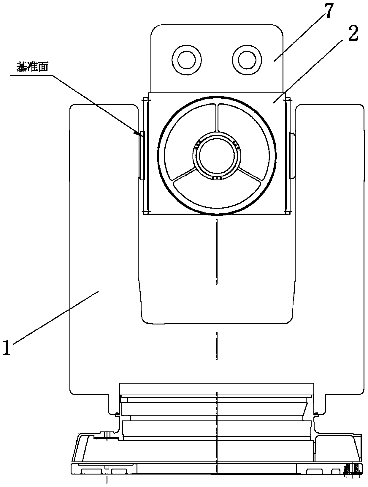 A method for adjusting the collimation error of horizon-type theodolite