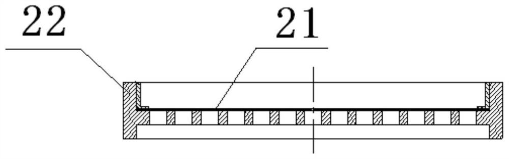 A kind of gunpowder gas cooling device