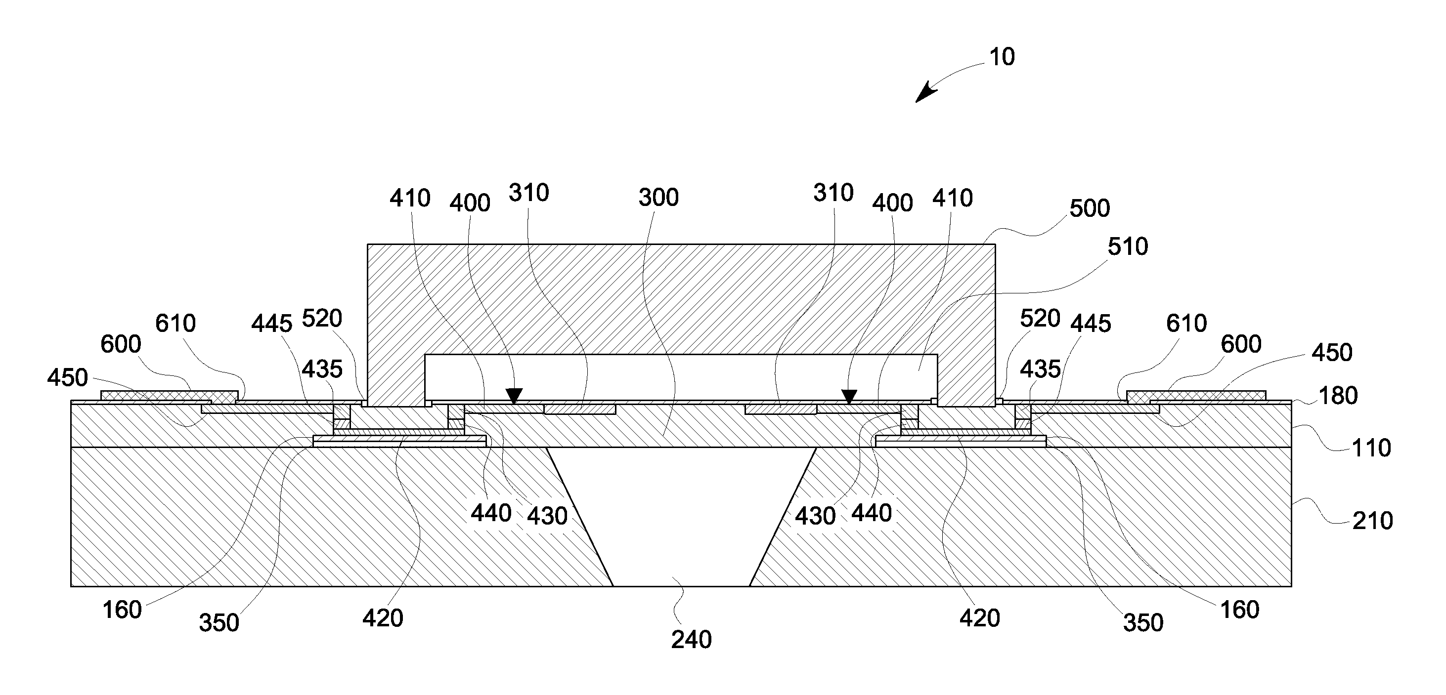 Method for fabricating a sensor