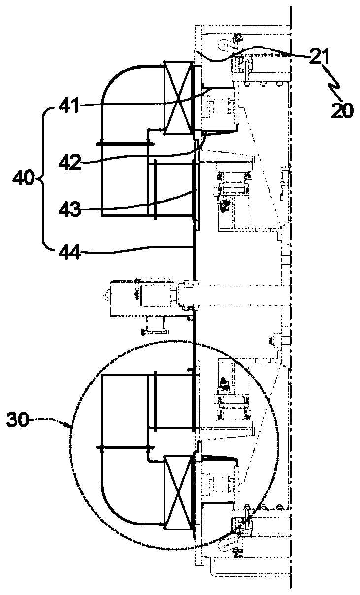 A bulb tubular hydroelectric generator