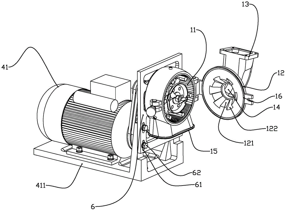 Grading crushing machine