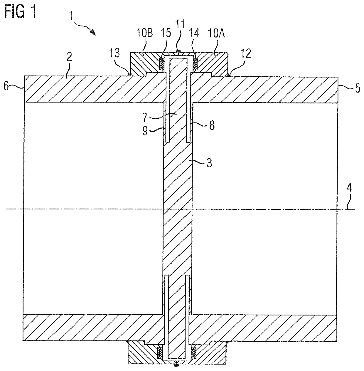 Pressure sensor assembly and measurement transducer for process instrumentation with the pressure sensor assembly