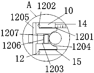 Acceleration test device for physical mechanics learning