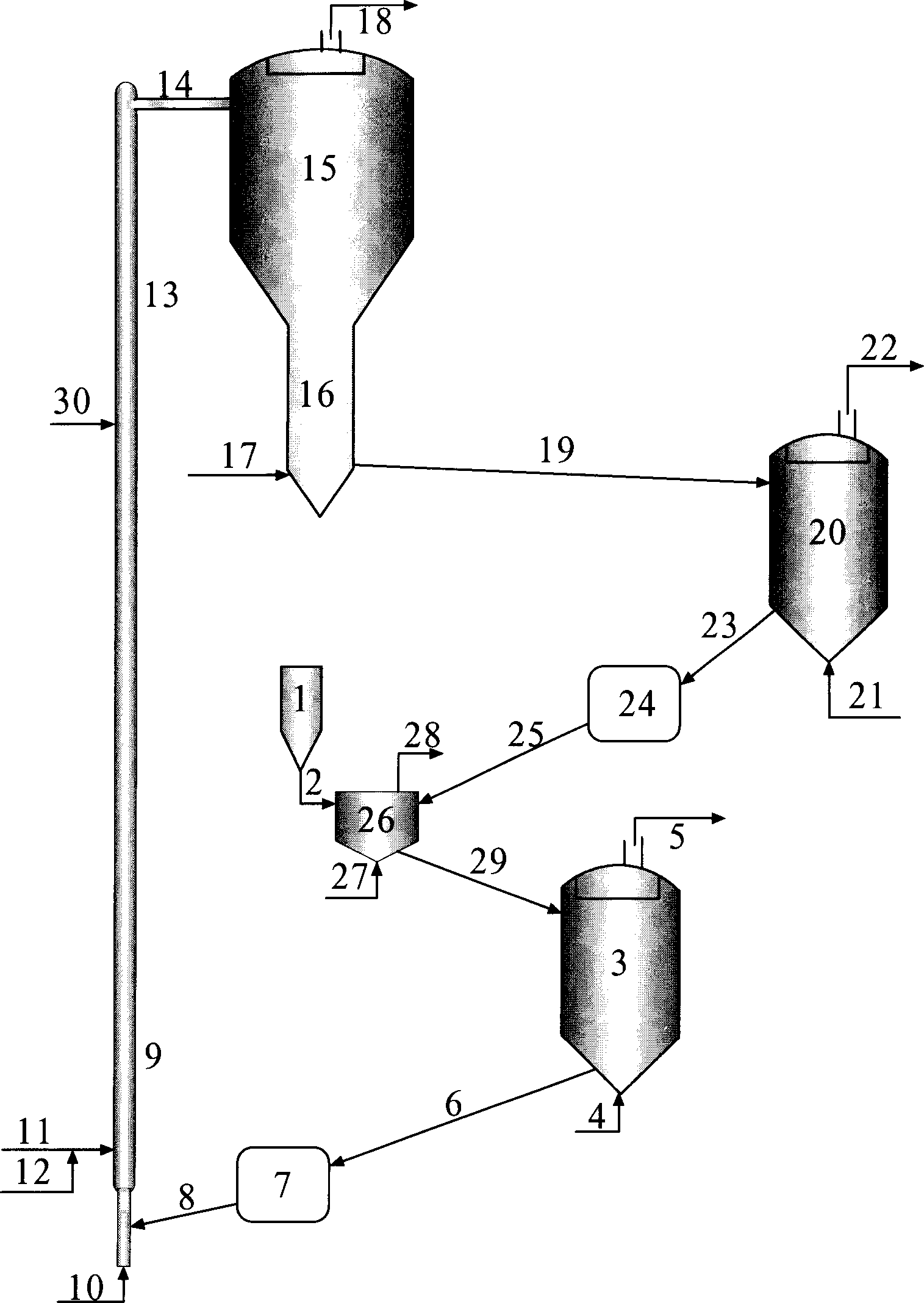 Method for cracking hydrocarbon oil