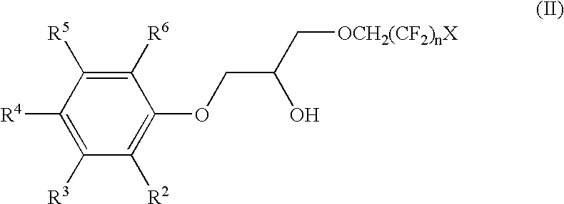 Fluoro-alcohol phase modifiers and process for cesium solvent extraction