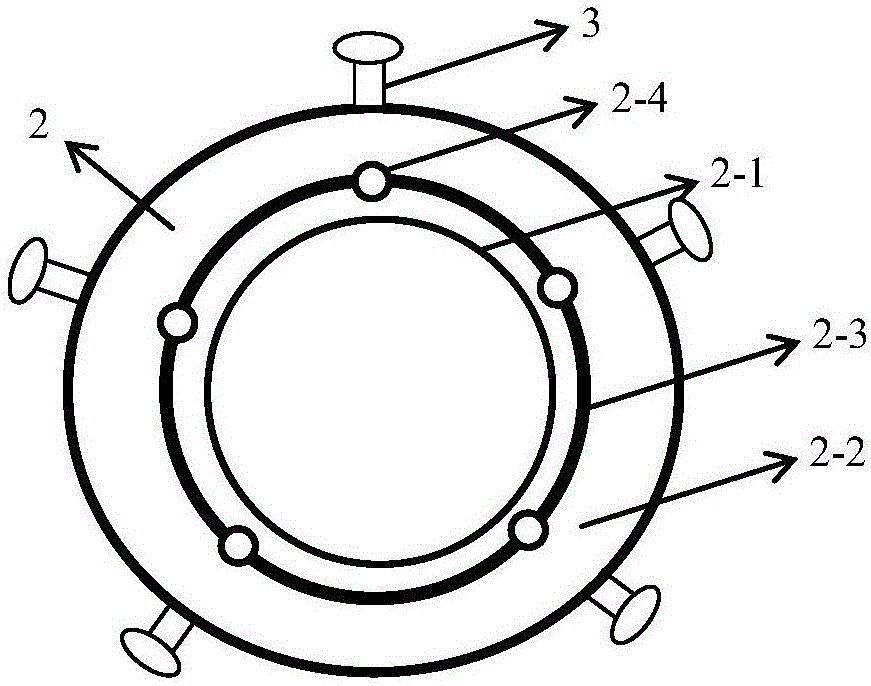 Confining pressure cavity hydraulic oil recovery device