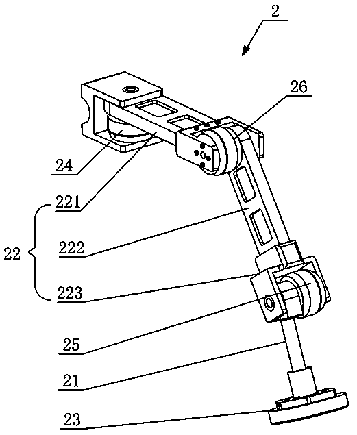 Climbing inspection robot of electric power iron tower