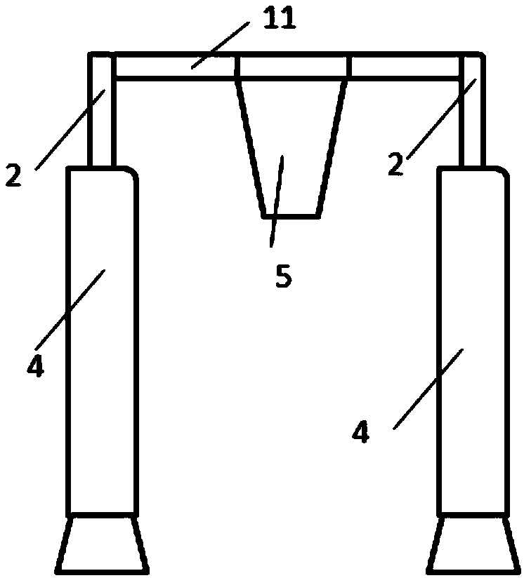 Fruit picker and self-buffering device thereof