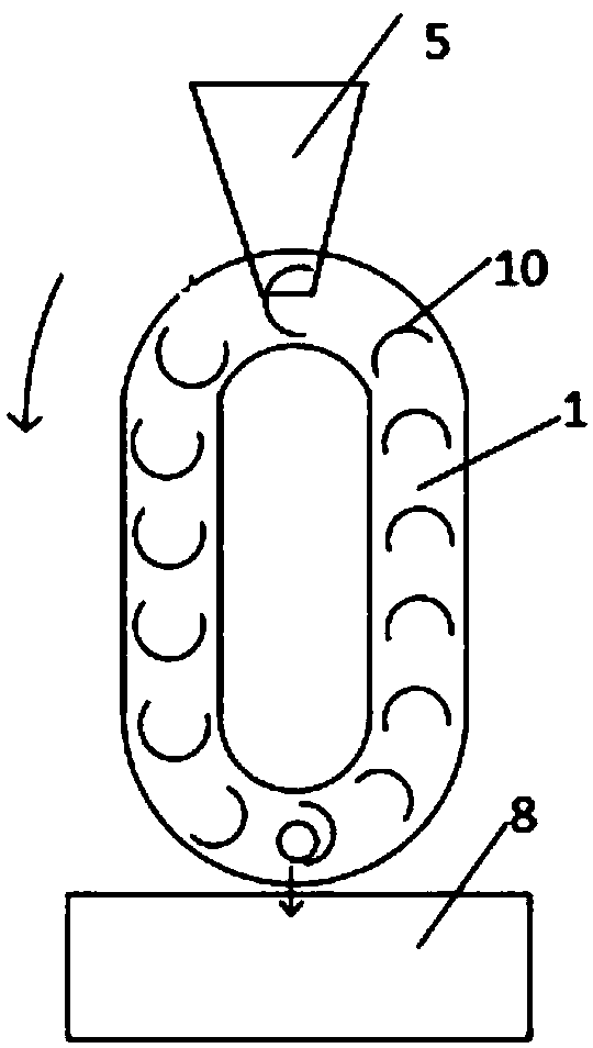 Fruit picker and self-buffering device thereof