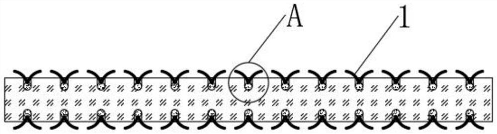 Decorative plate manufacturing method based on grainy paper veneer