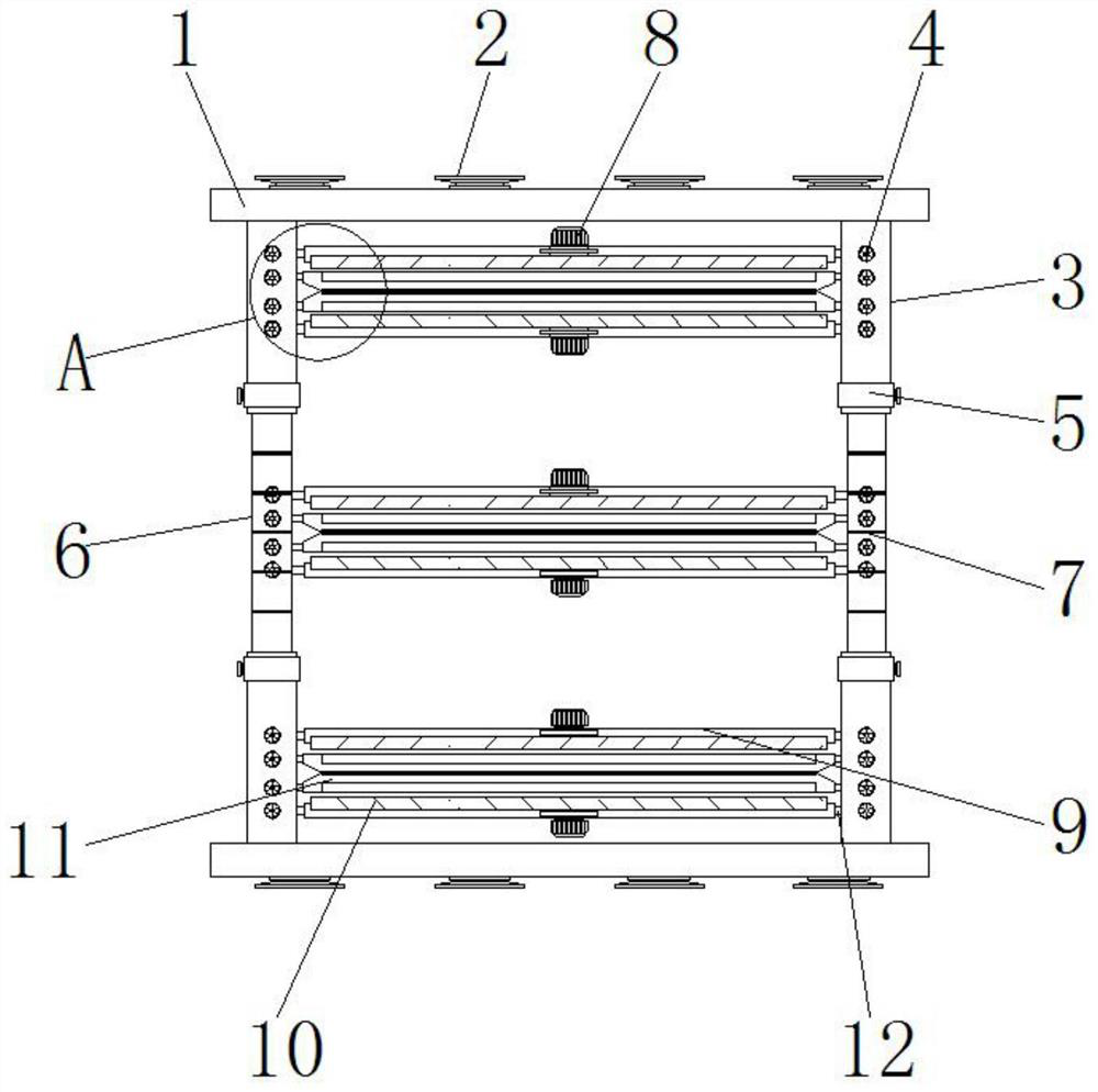 A storage device for surgical medical instruments