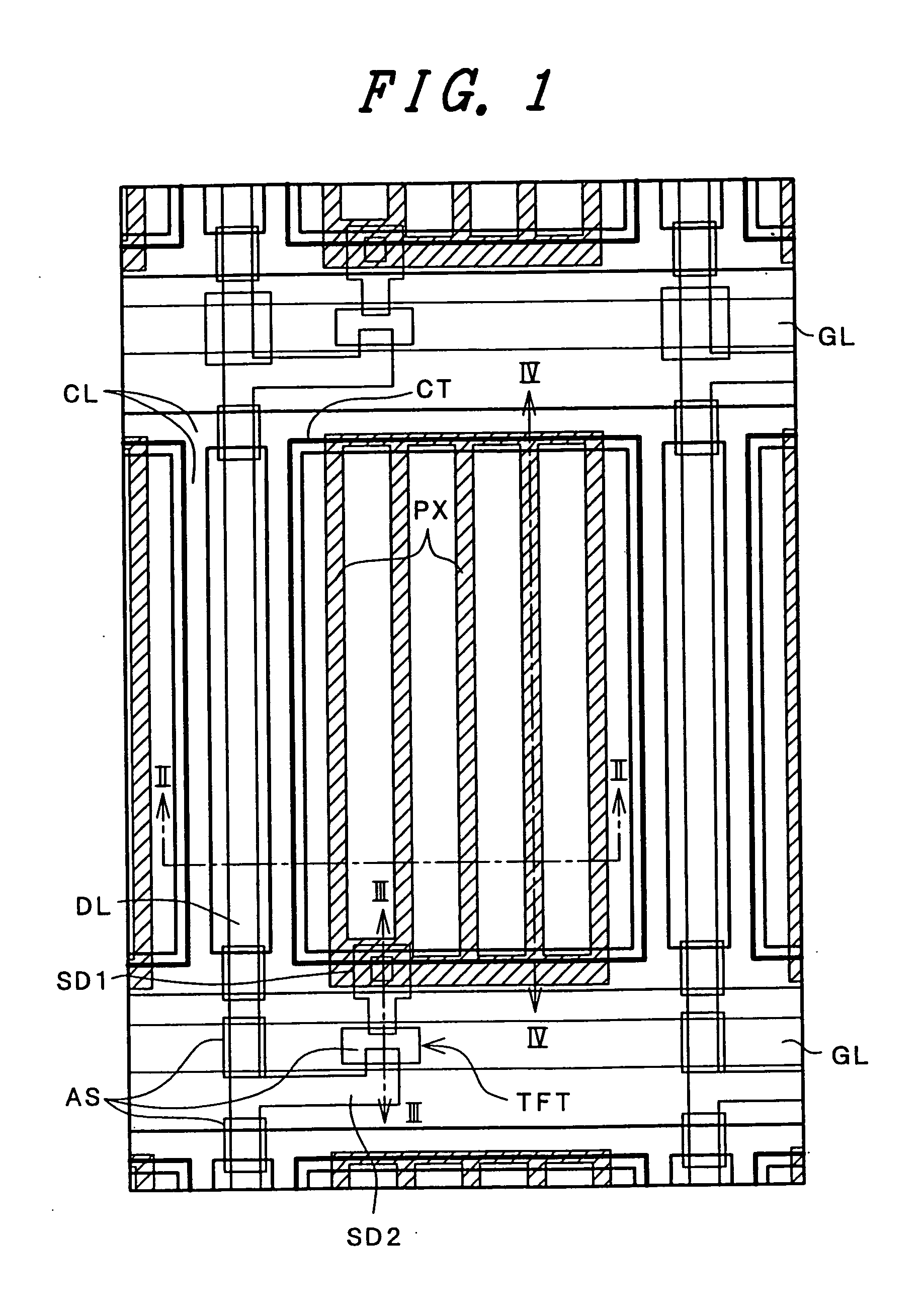 Active matrix type liquid crystal display and liquid crystal material