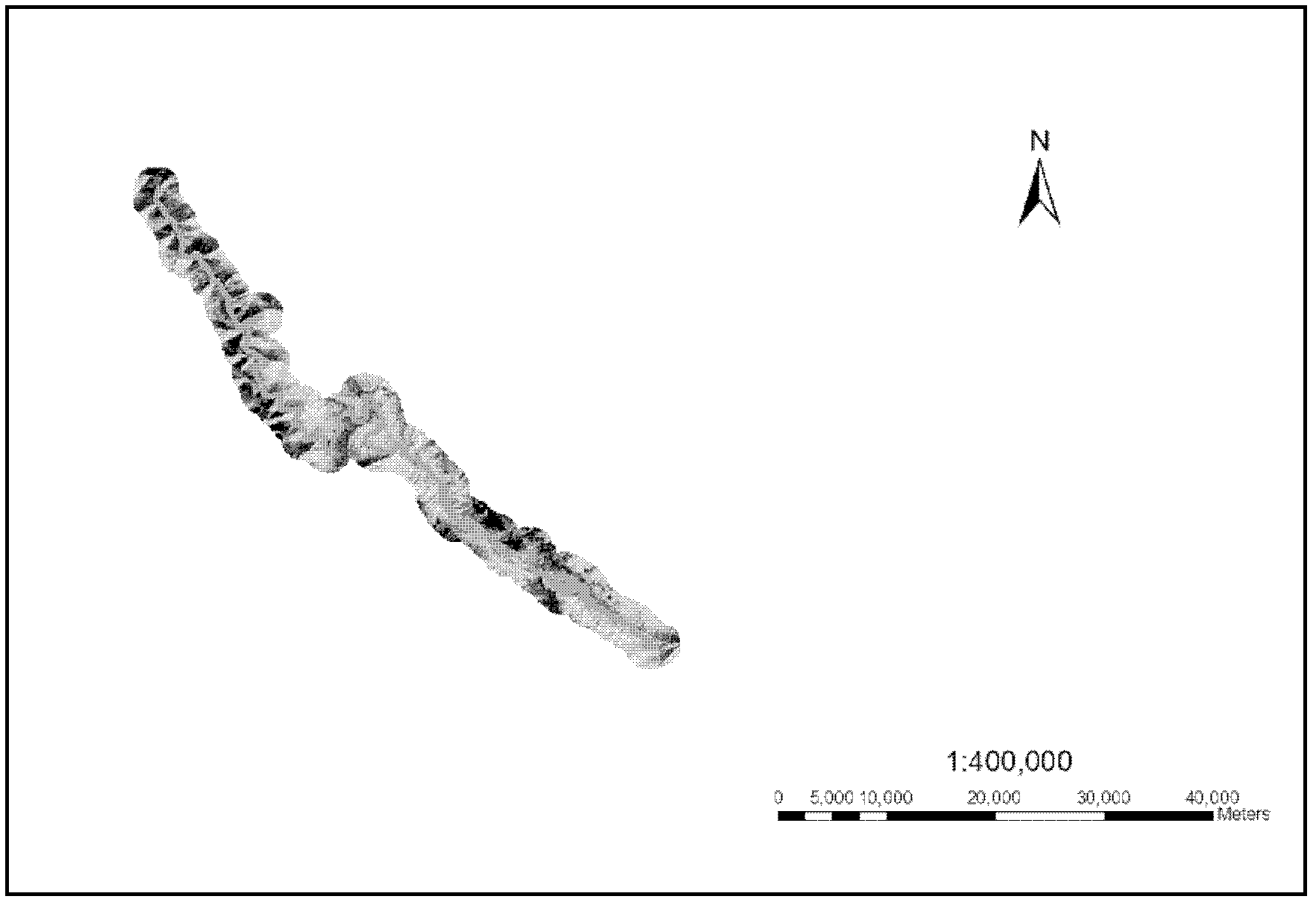 Judgment method of animal traffic hotspots based on habitat factors