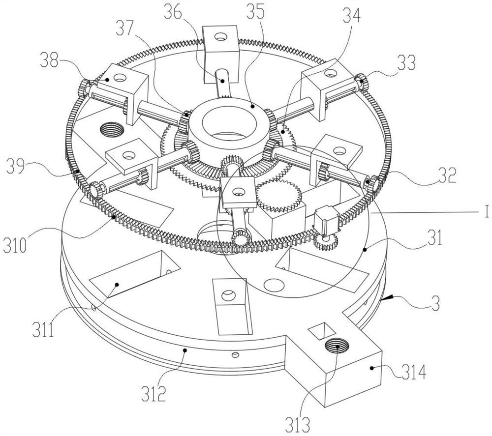 Welding device for industrial pipeline machining