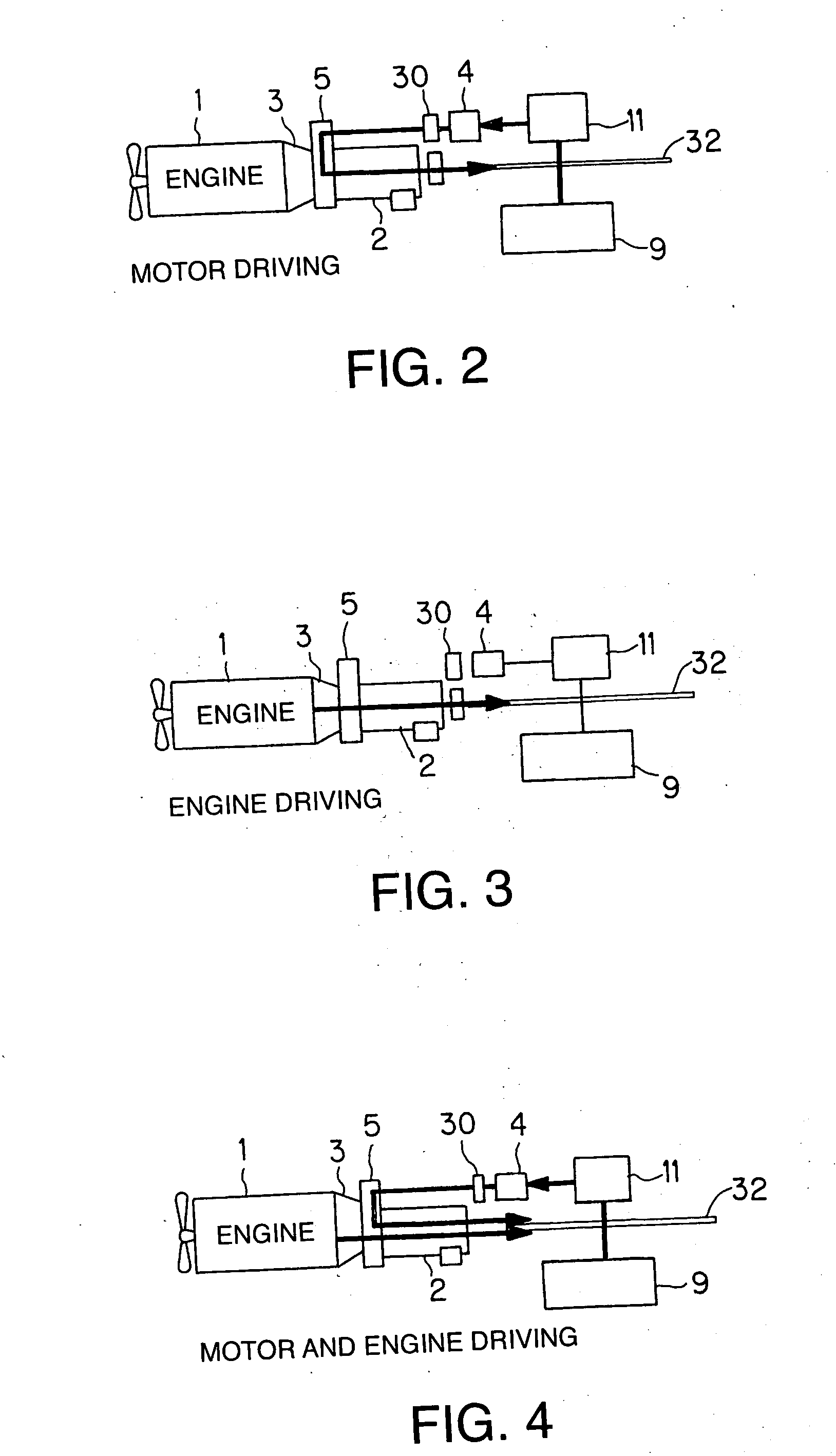 Hybrid drive system of vehicle