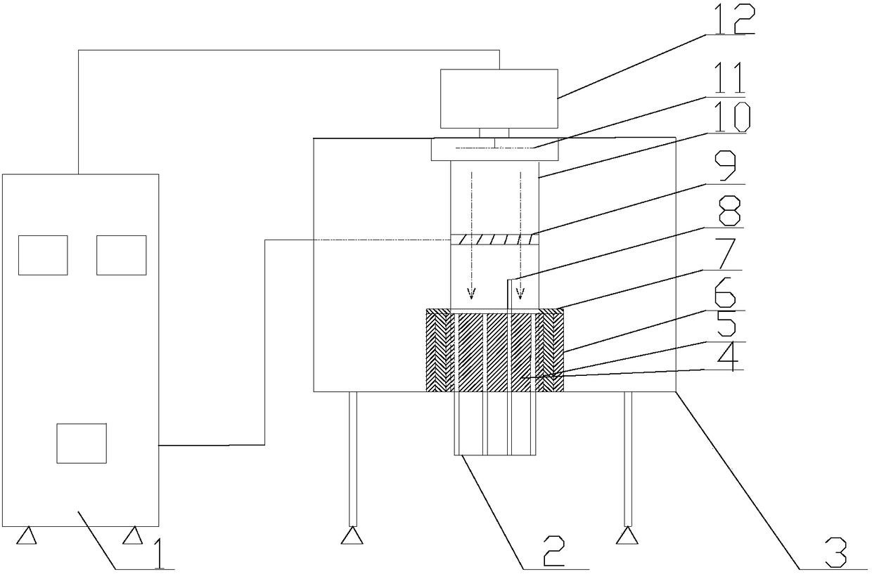 A welding device and method for a fluoroplastic heat exchange tube and a tube sheet