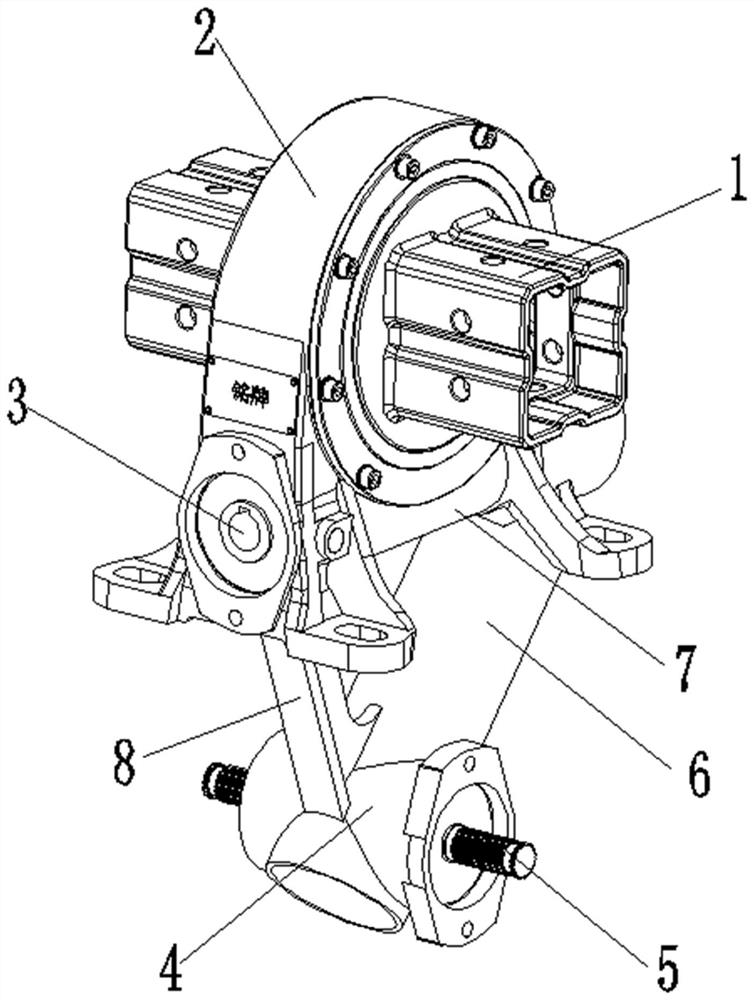 High-efficiency parallel axis heightened input speed reducer