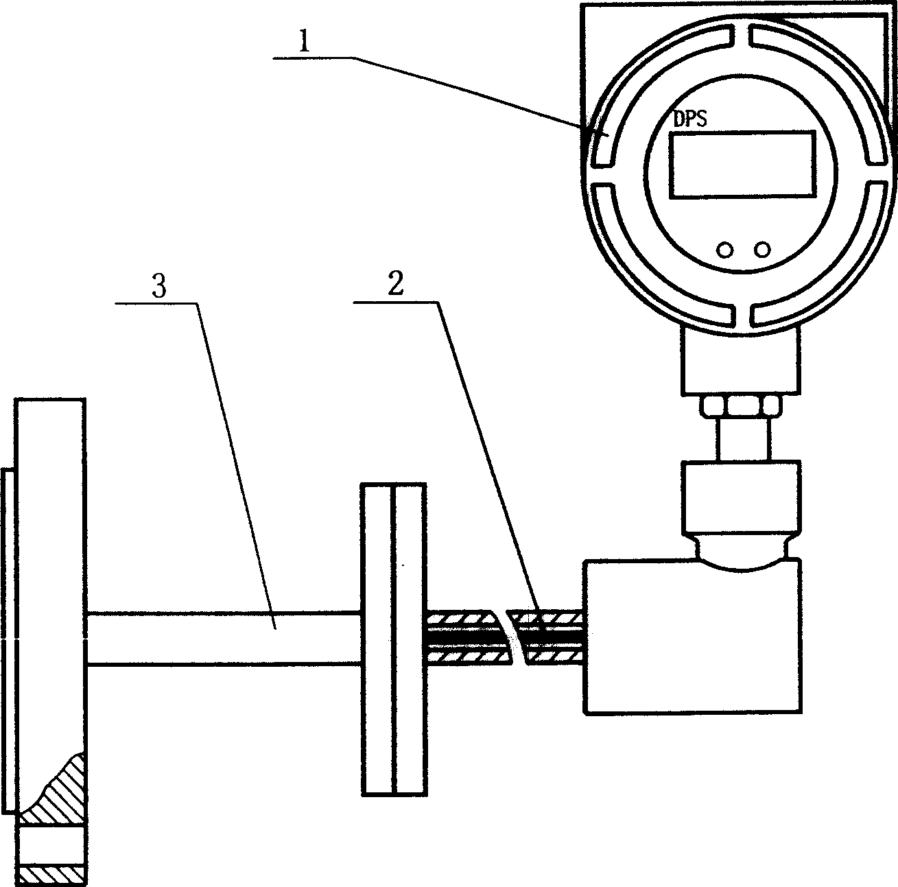 Telemetering high-temp pressure resistant / differential pressure sensor